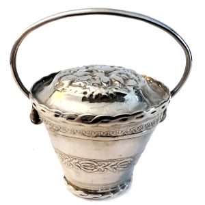 Antiek zilveren lodereindoosje 1841