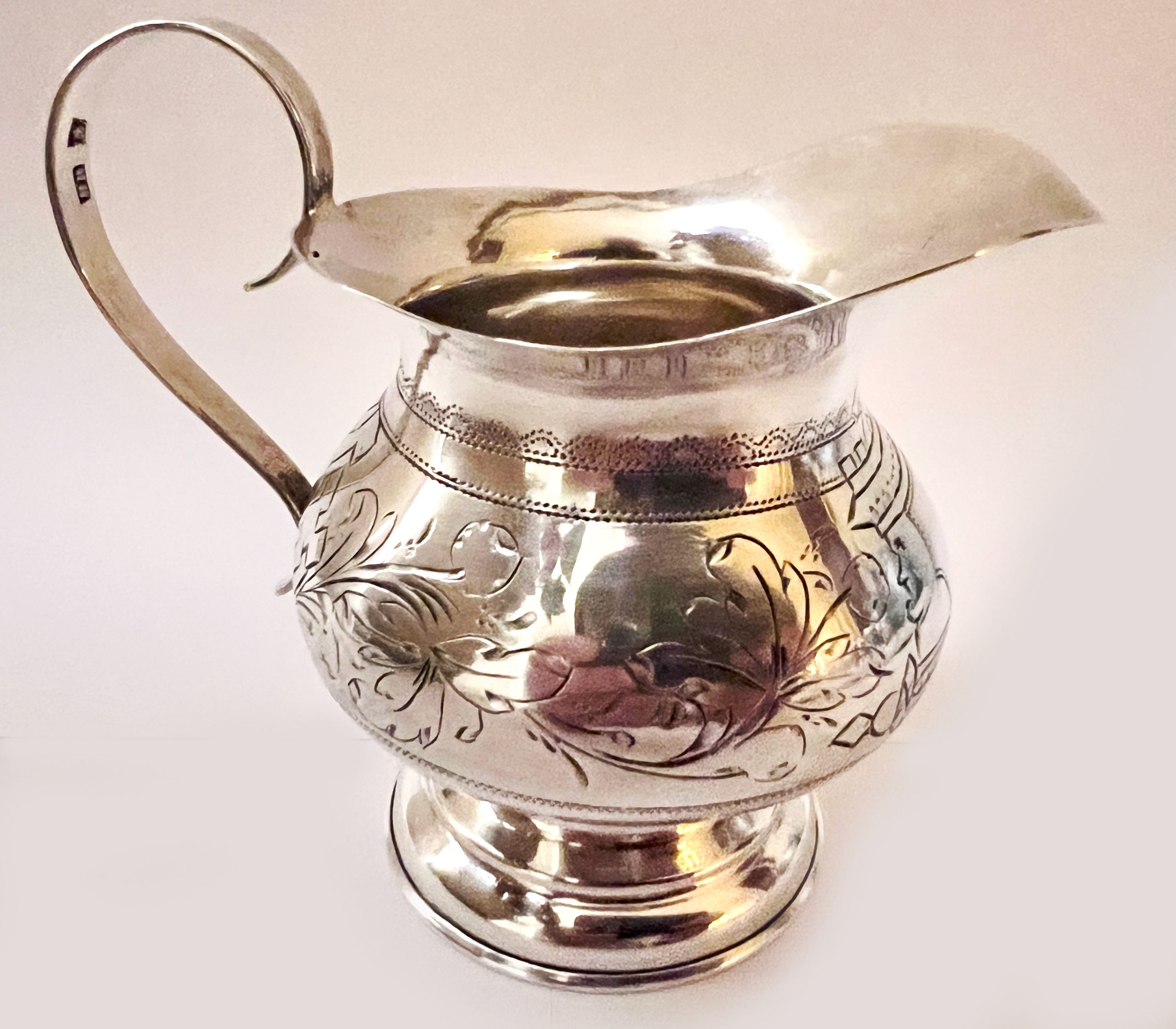 Russisch Antiek Zilveren Melkkan 1885 1 Russisch antiek zilveren melkkan uit 1885